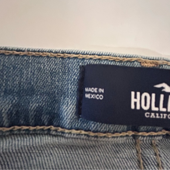 Hollister Jeans Men's Size 34X32 Blue Medium Washed Super Skinny Stretch Denim - Picture 9 of 14